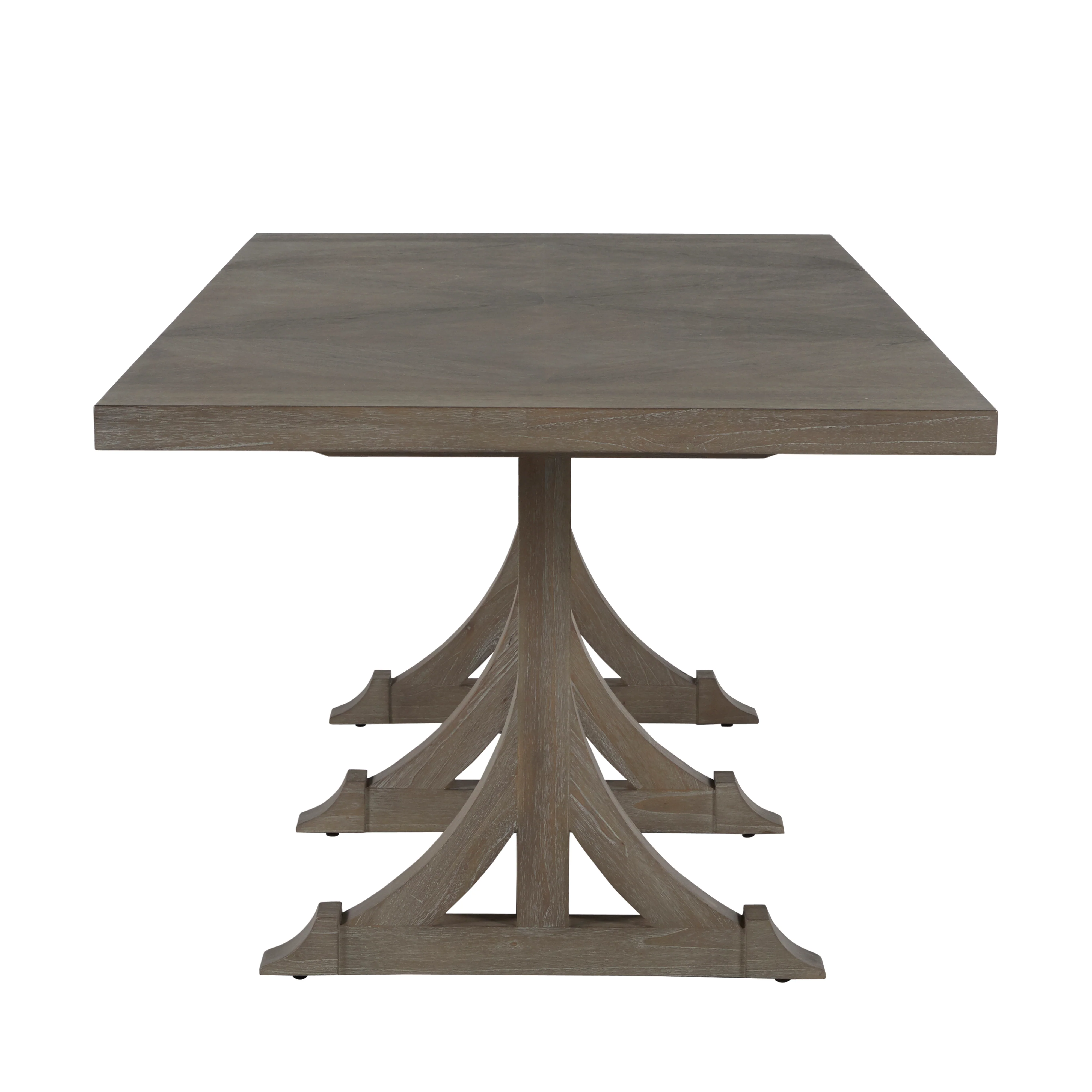 Adams Dining Table - Gray - Image 5