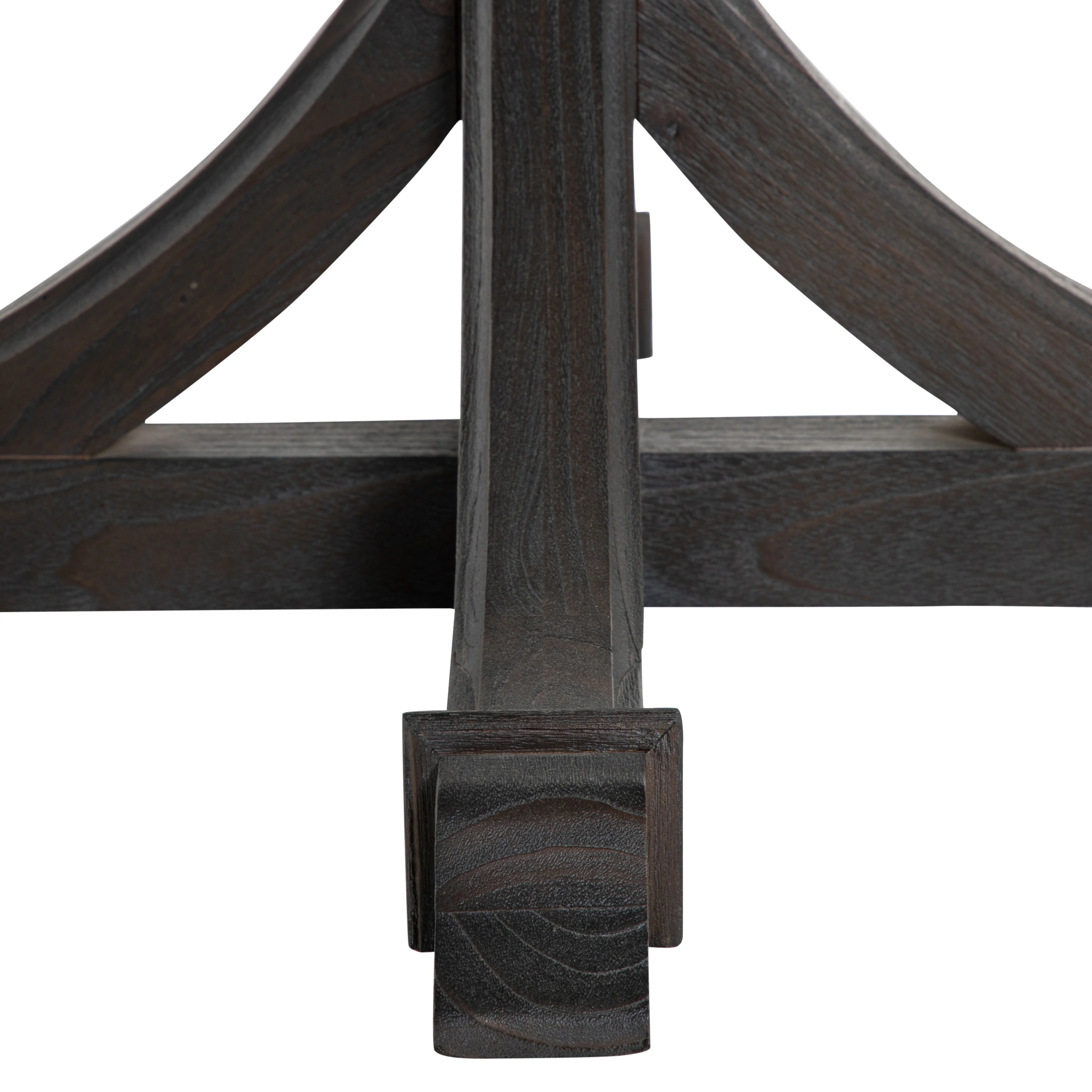 Adams Round Dining Table - Dark - Image 9