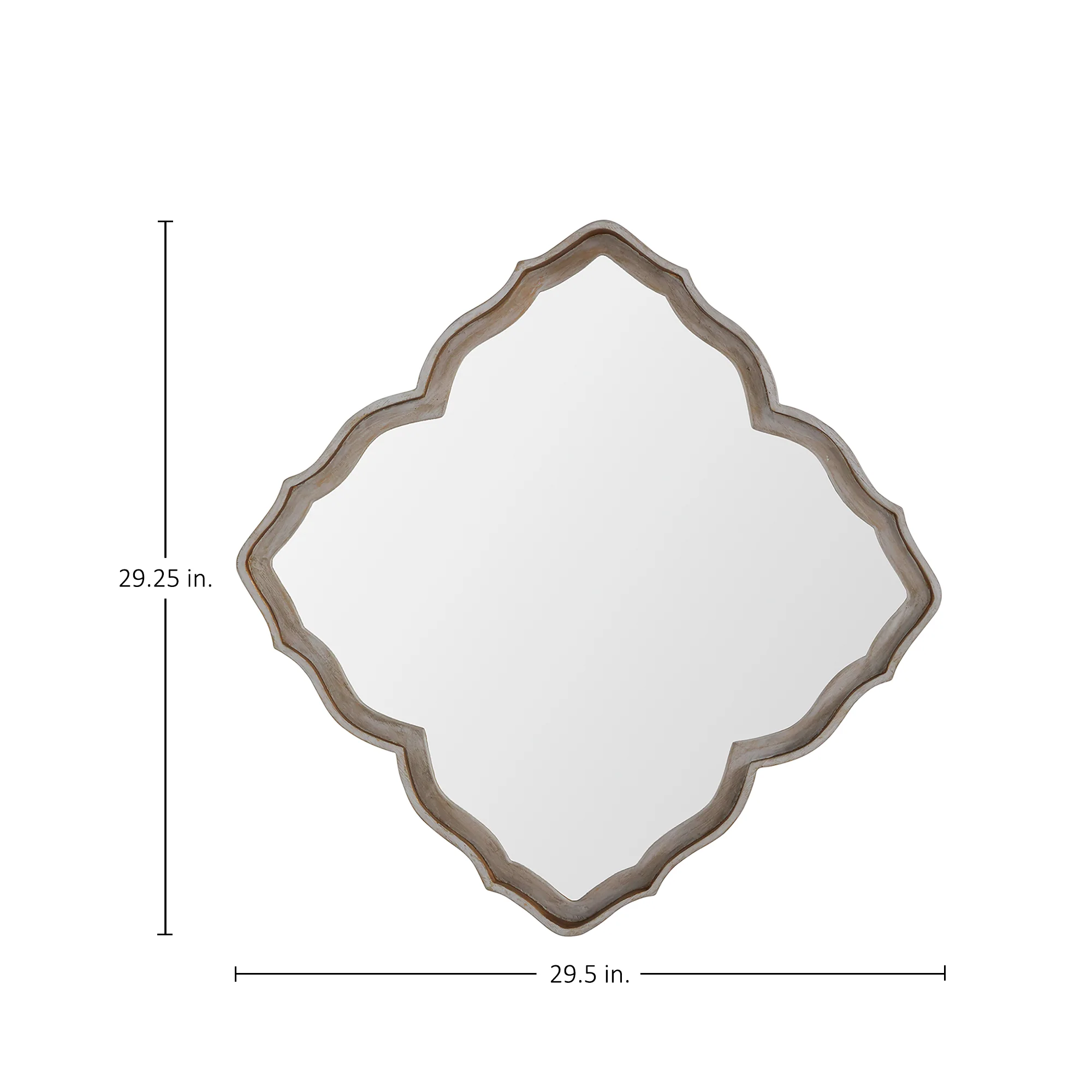 Adriana Mirror - White - Image 2