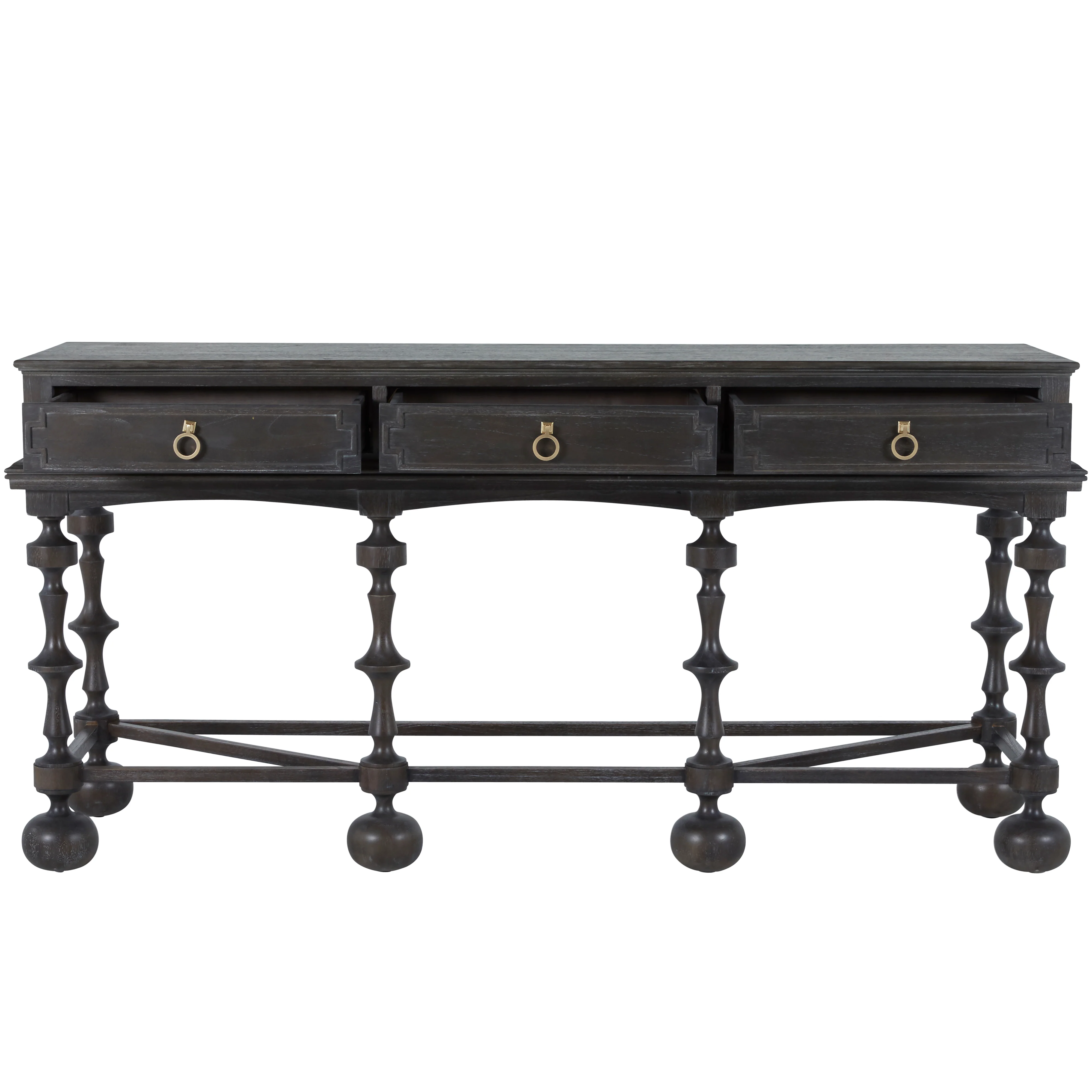 Arrington Console Table - Dark - Image 12