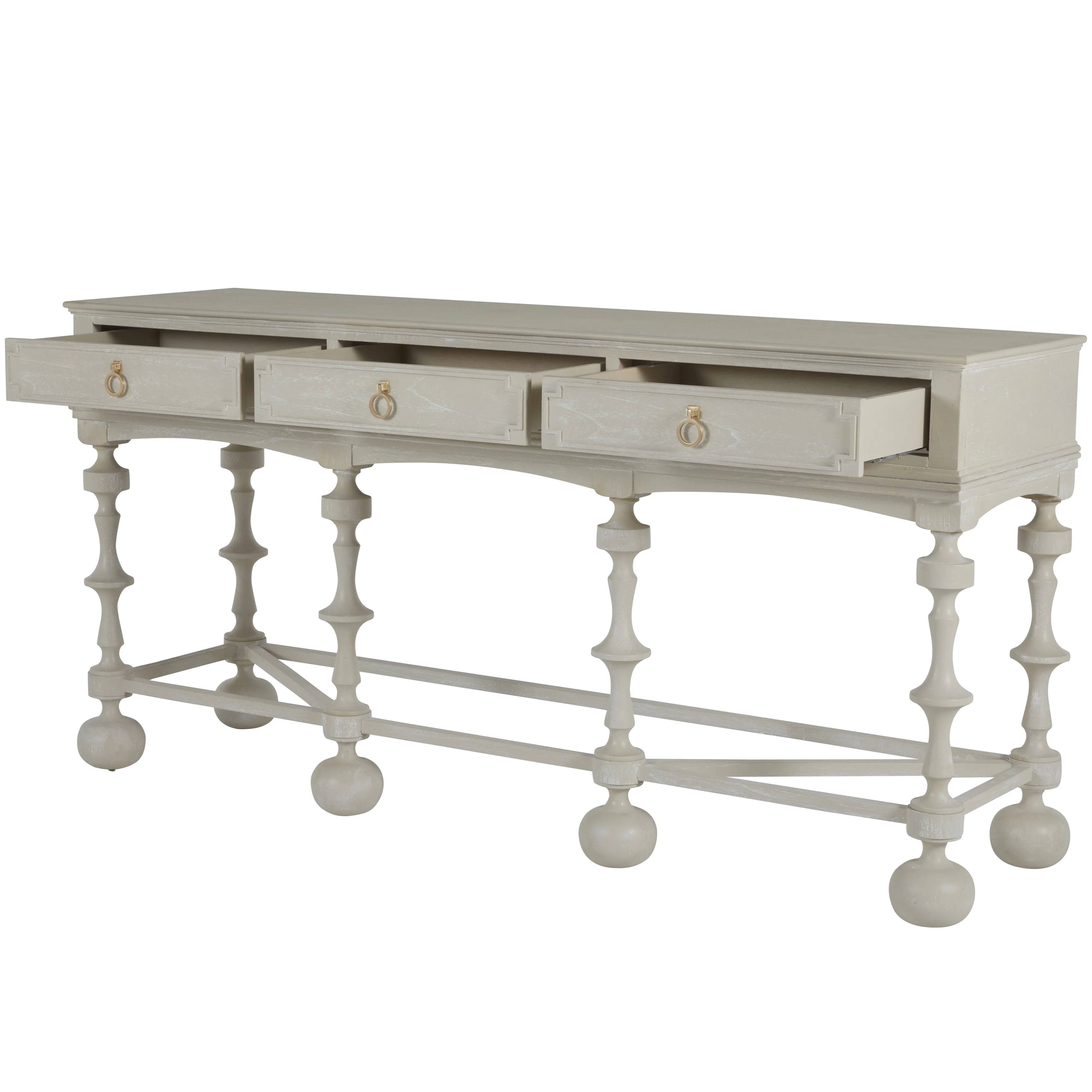 Arrington Console Table - White - Image 10