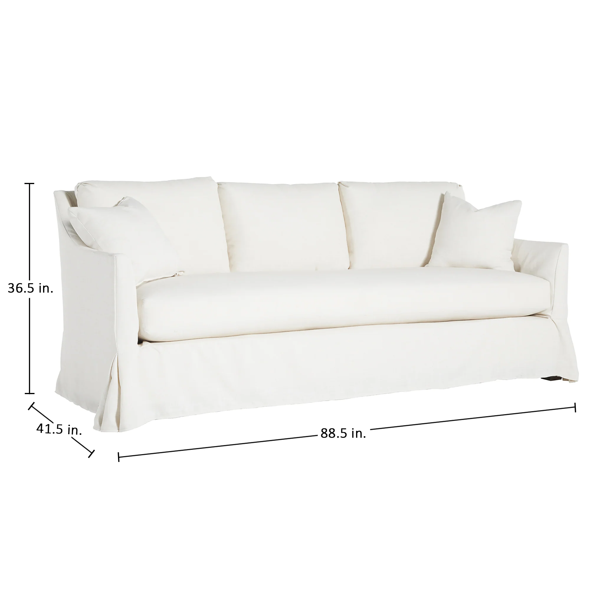 Baldwin Sofa Slipcovered - Image 2