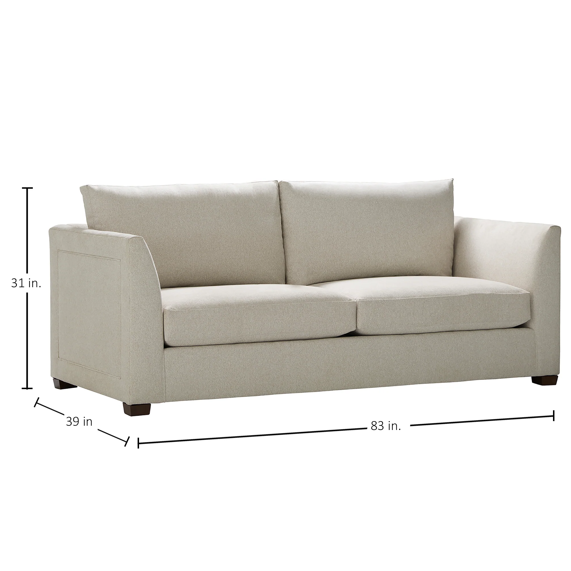 Burk Apartment Sofa - Image 2