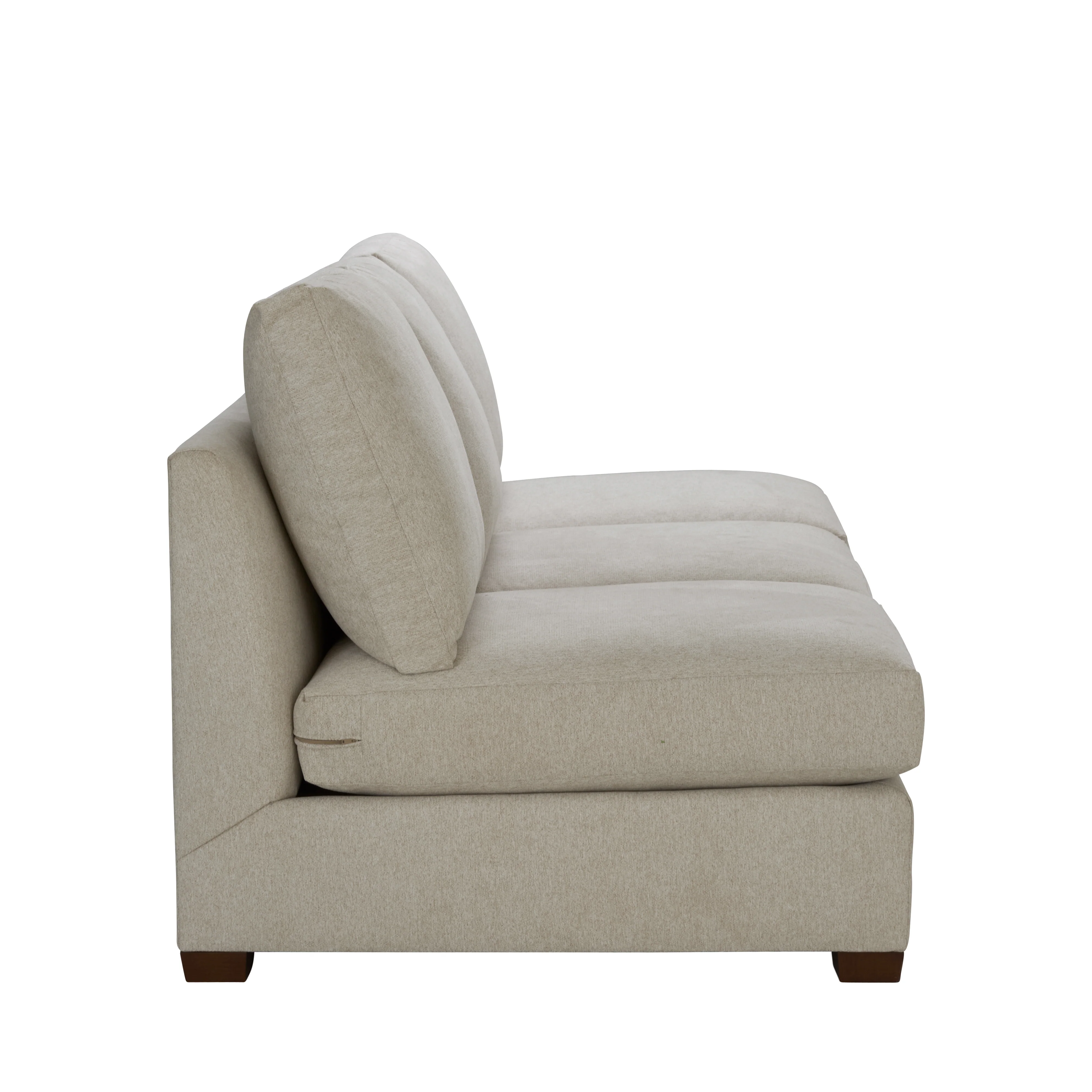 Burk Armless Sofa - Image 4