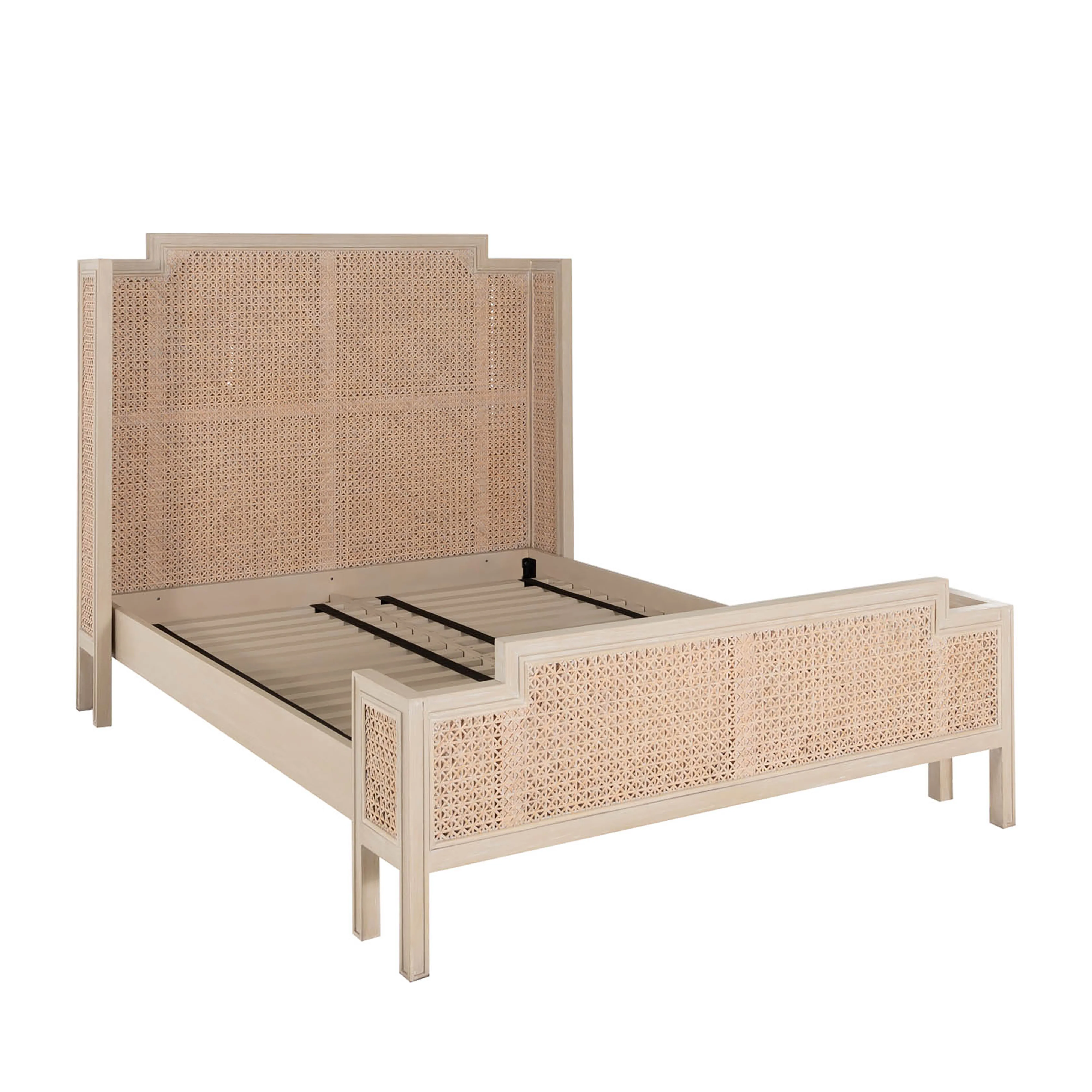 Camille Queen Bed - White - Image 5
