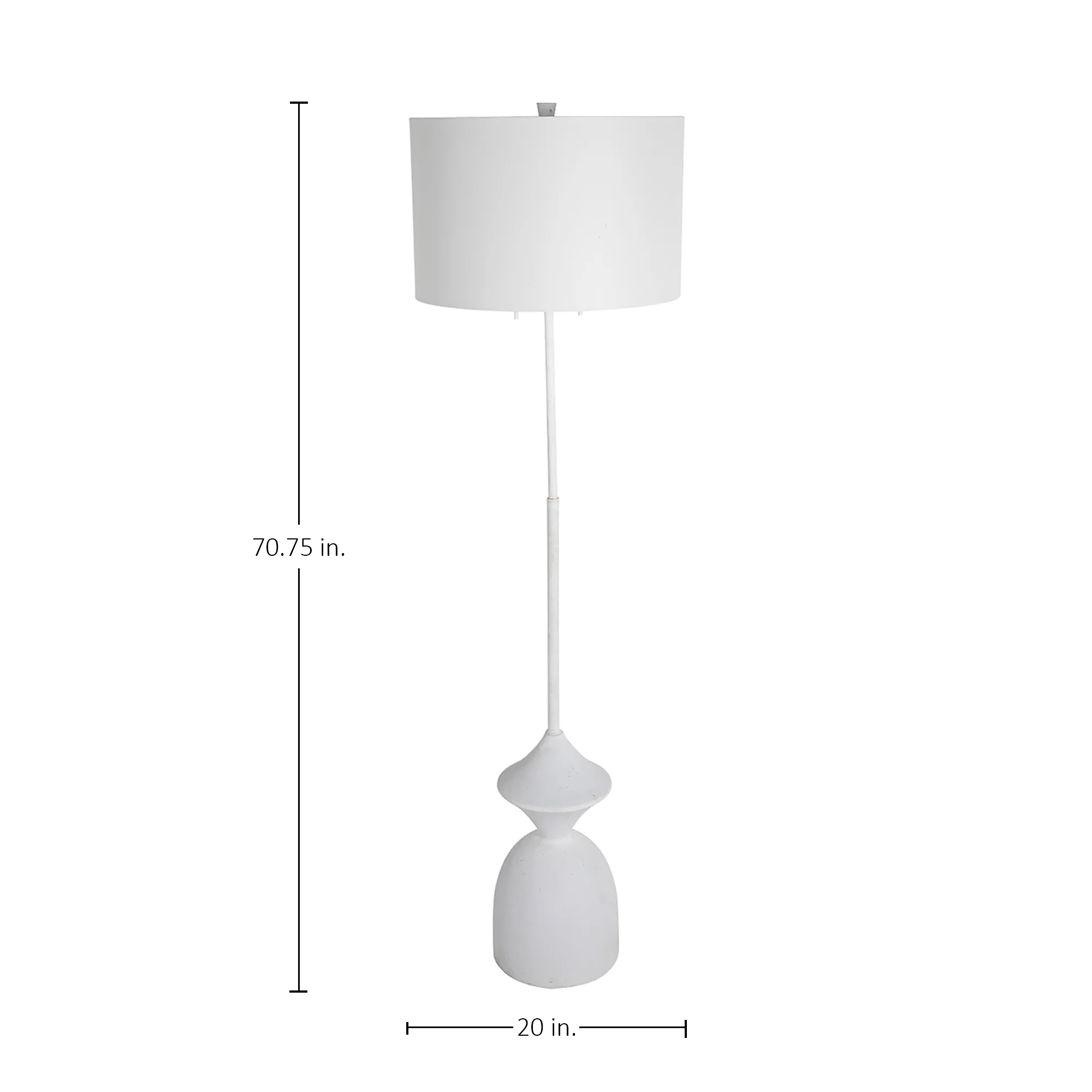 Charta Floor Lamp - White - Image 2