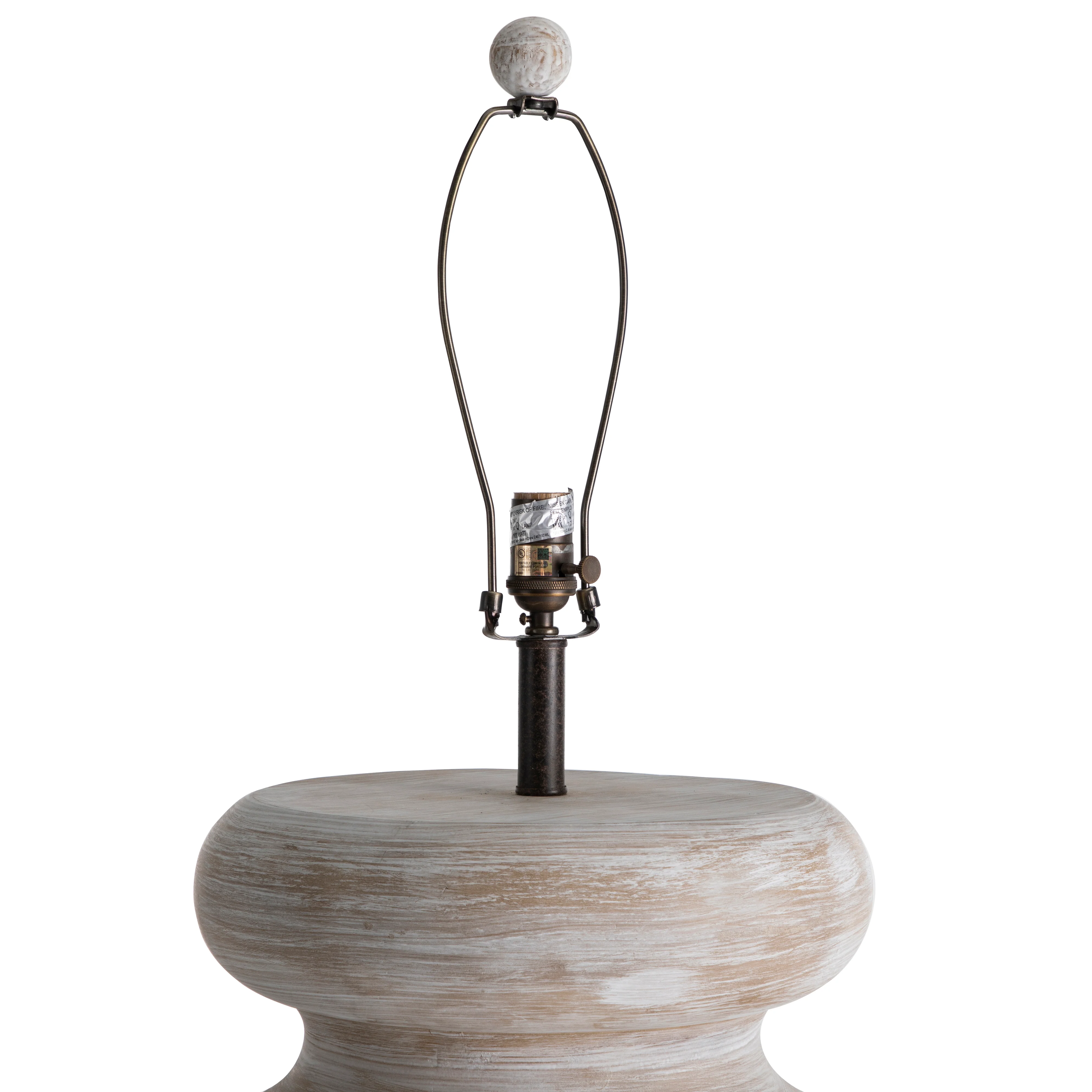 Claudius Table Lamp - Whitewashed - Image 5