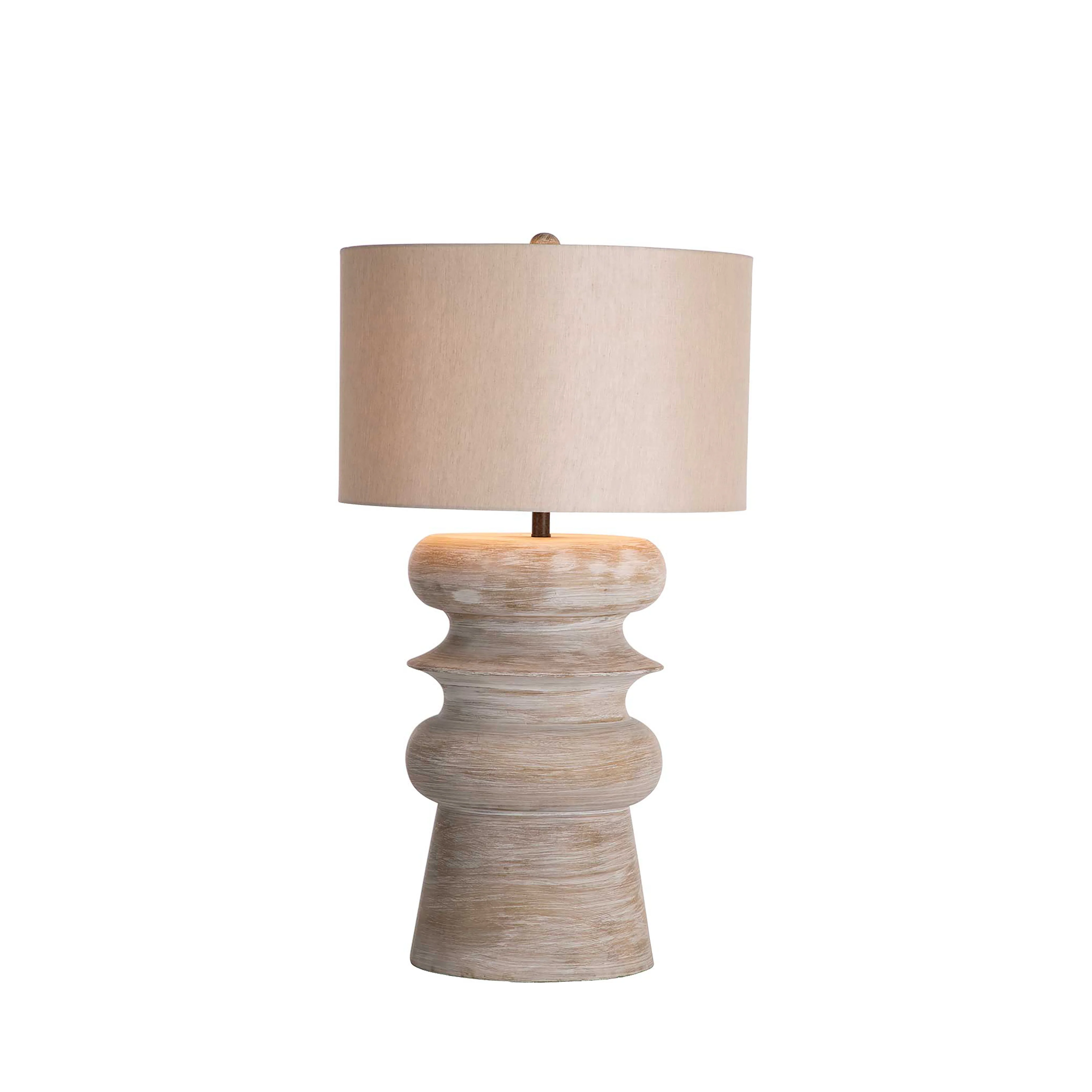 Claudius Table Lamp - Whitewashed - Image 6