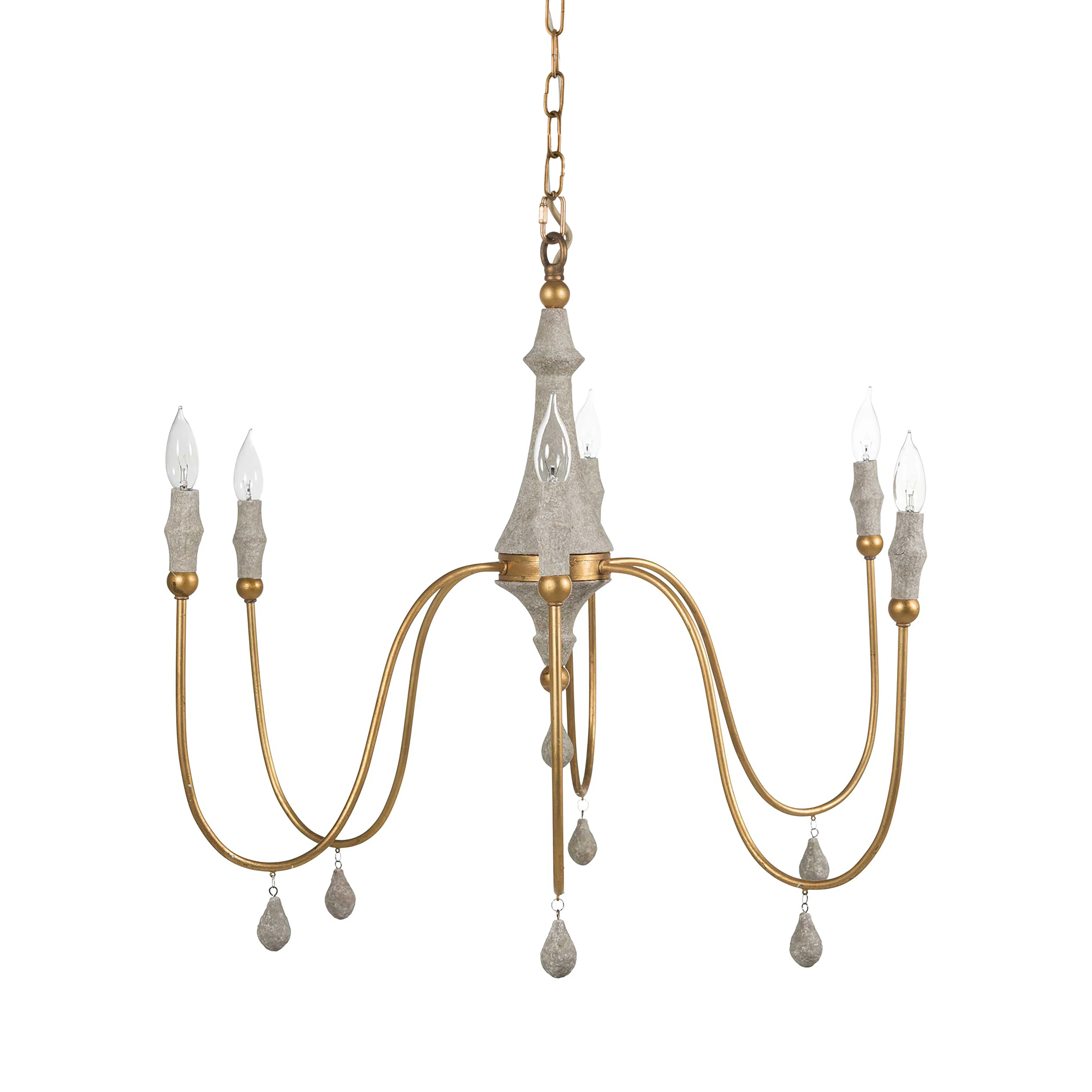 Clay Chandelier - Small - Image 3