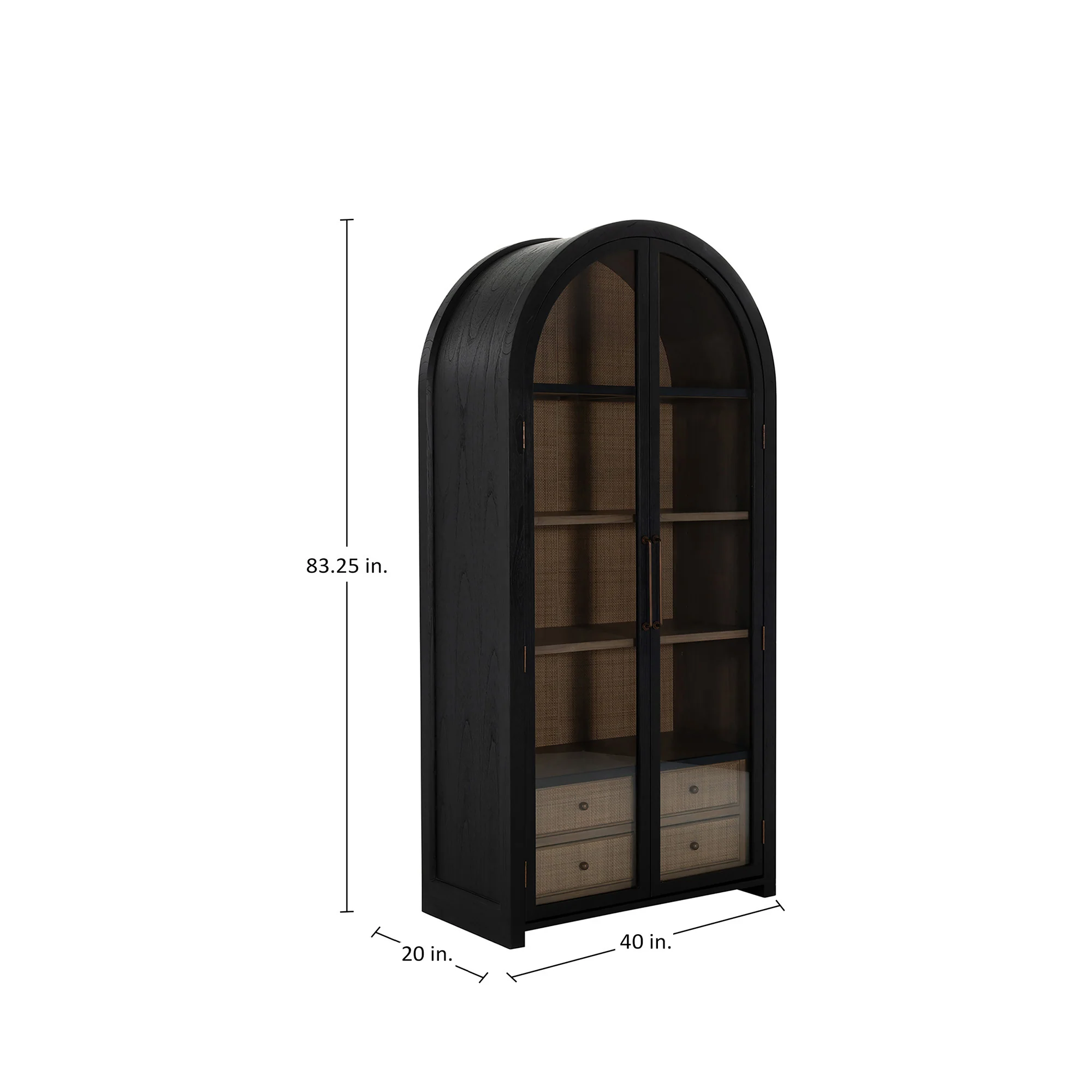 Elsa Cabinet - Black - Image 2