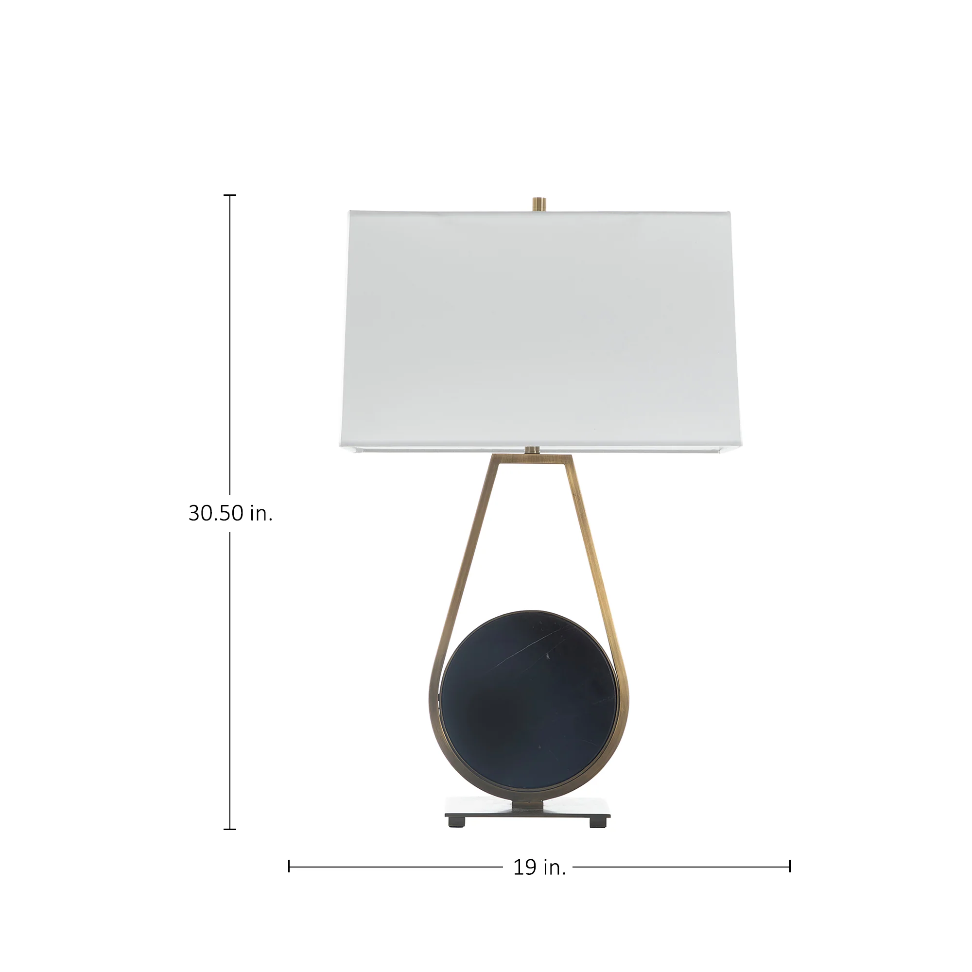 Emerald Table Lamp - Black - Image 2