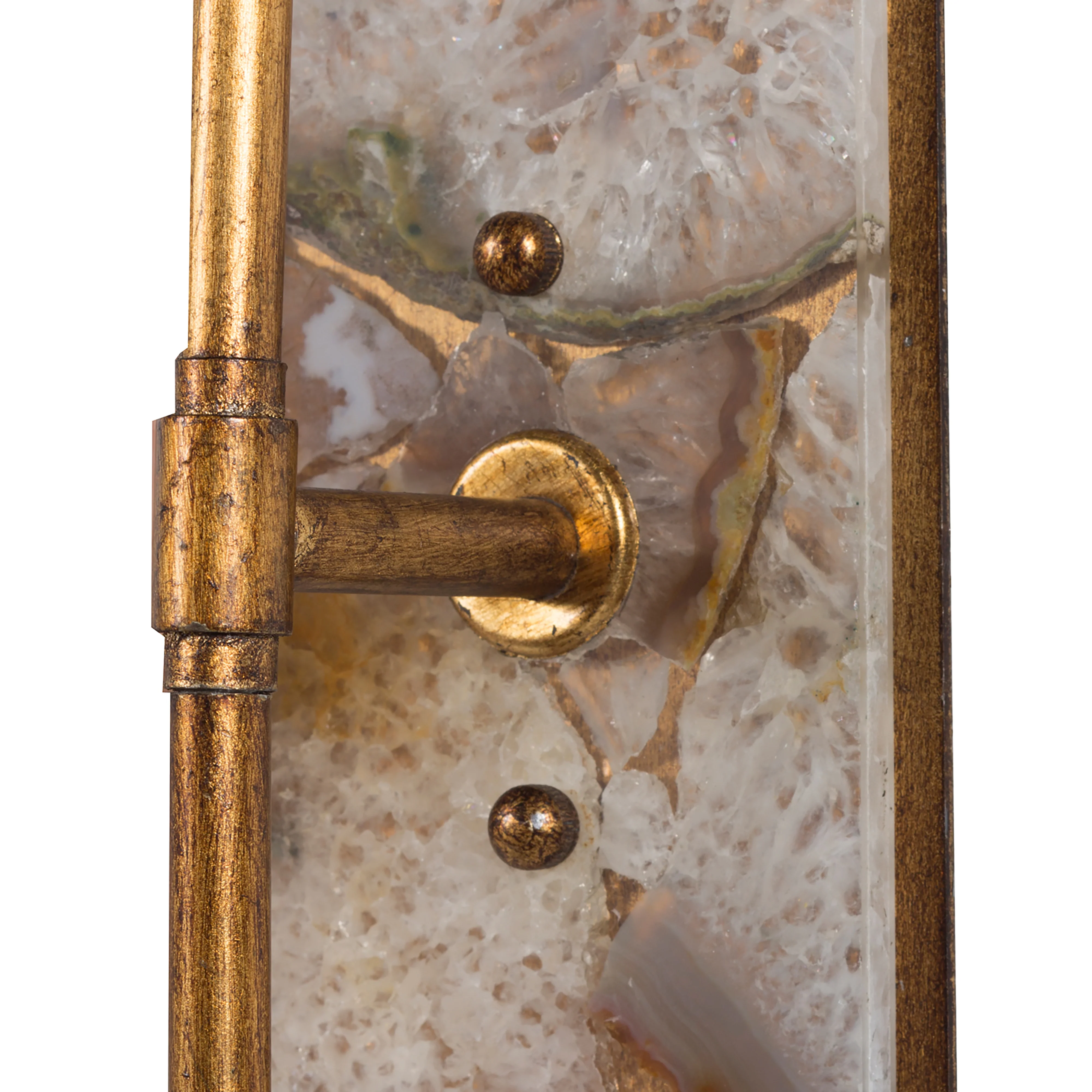 Garnet Sconce - Gold - Image 4