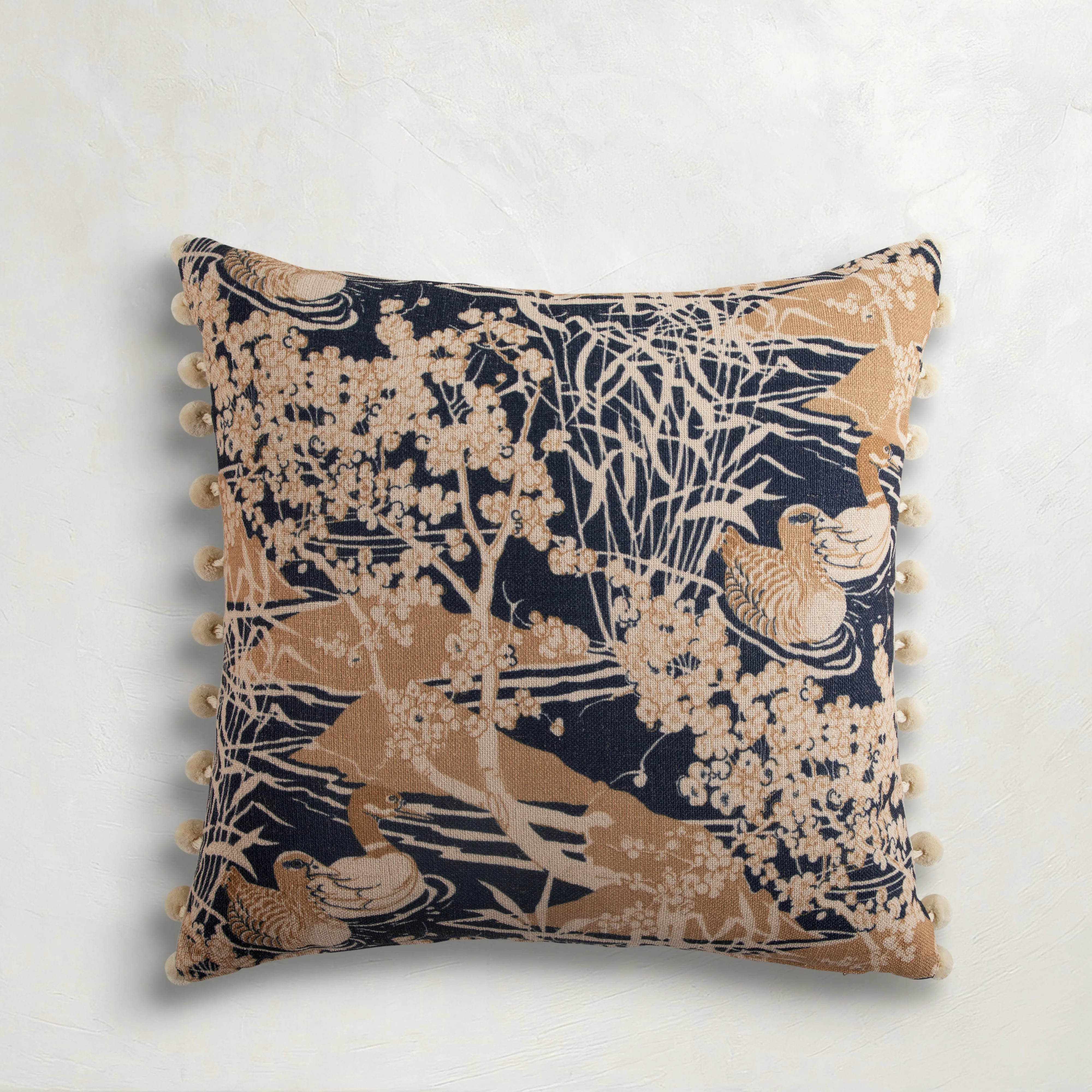 Golden Ducks Indoor Throw Pillow