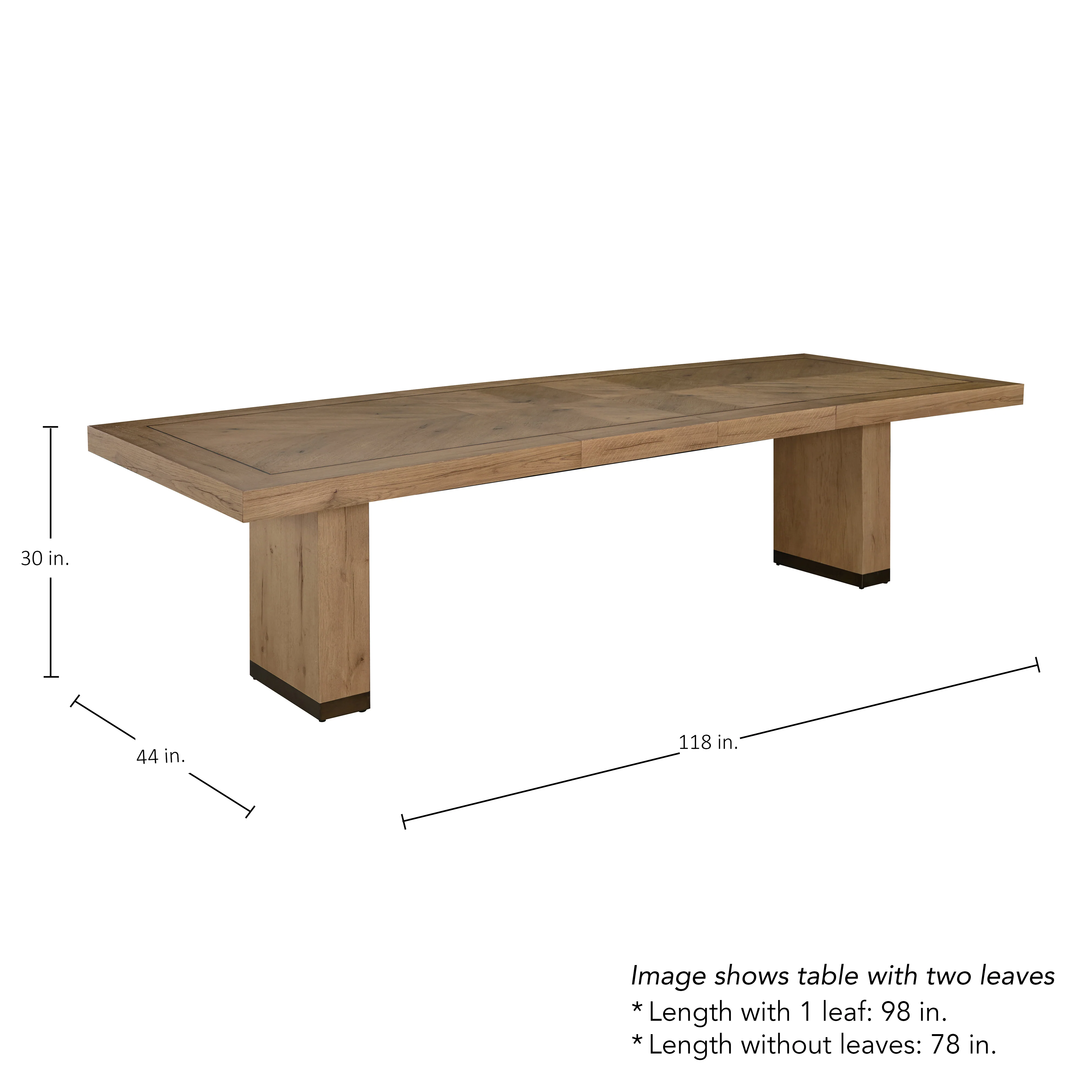 Highland Extension Dining Table - Dawn - Image 2