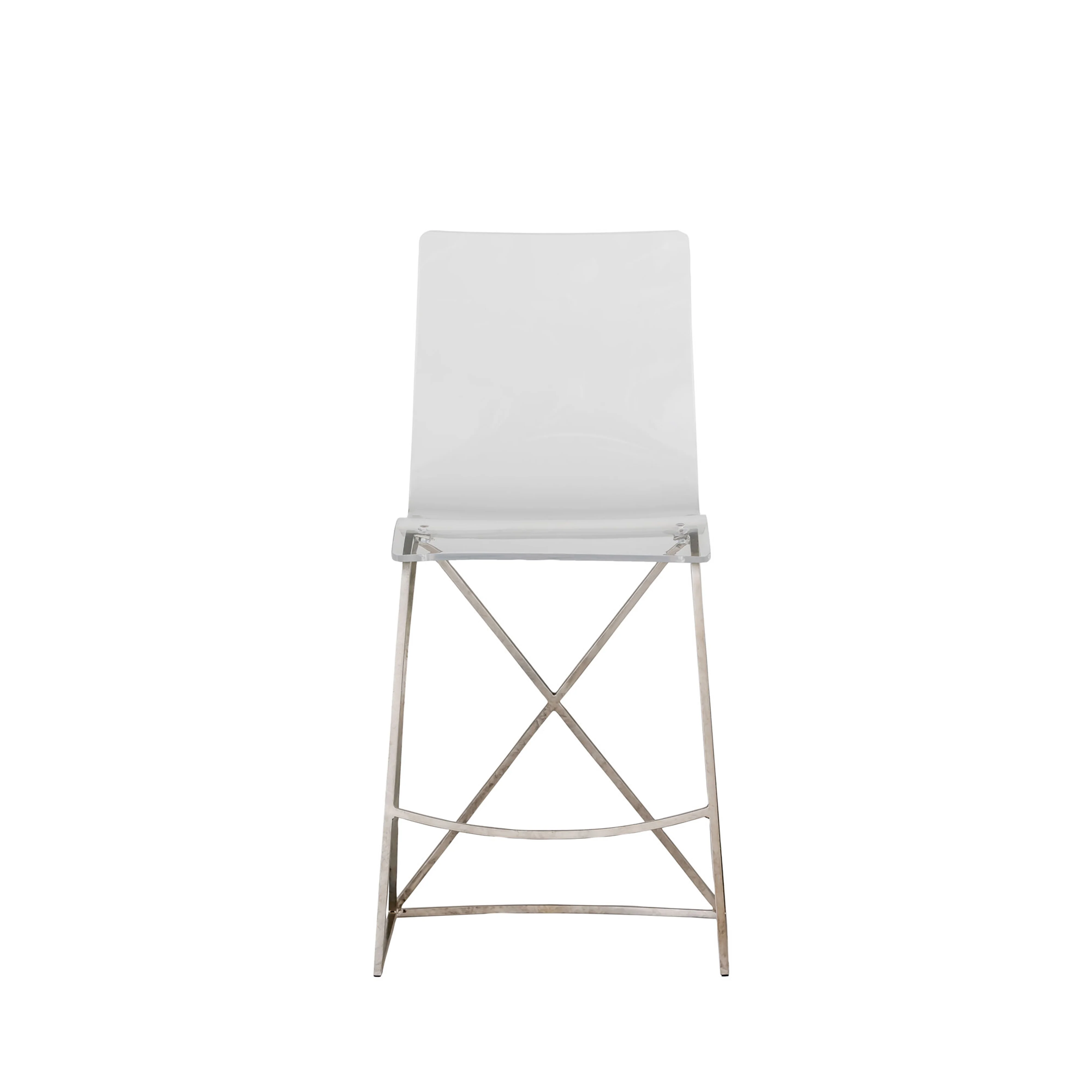 Johnson 24.75" Counter Height Stool - Silver - Image 3