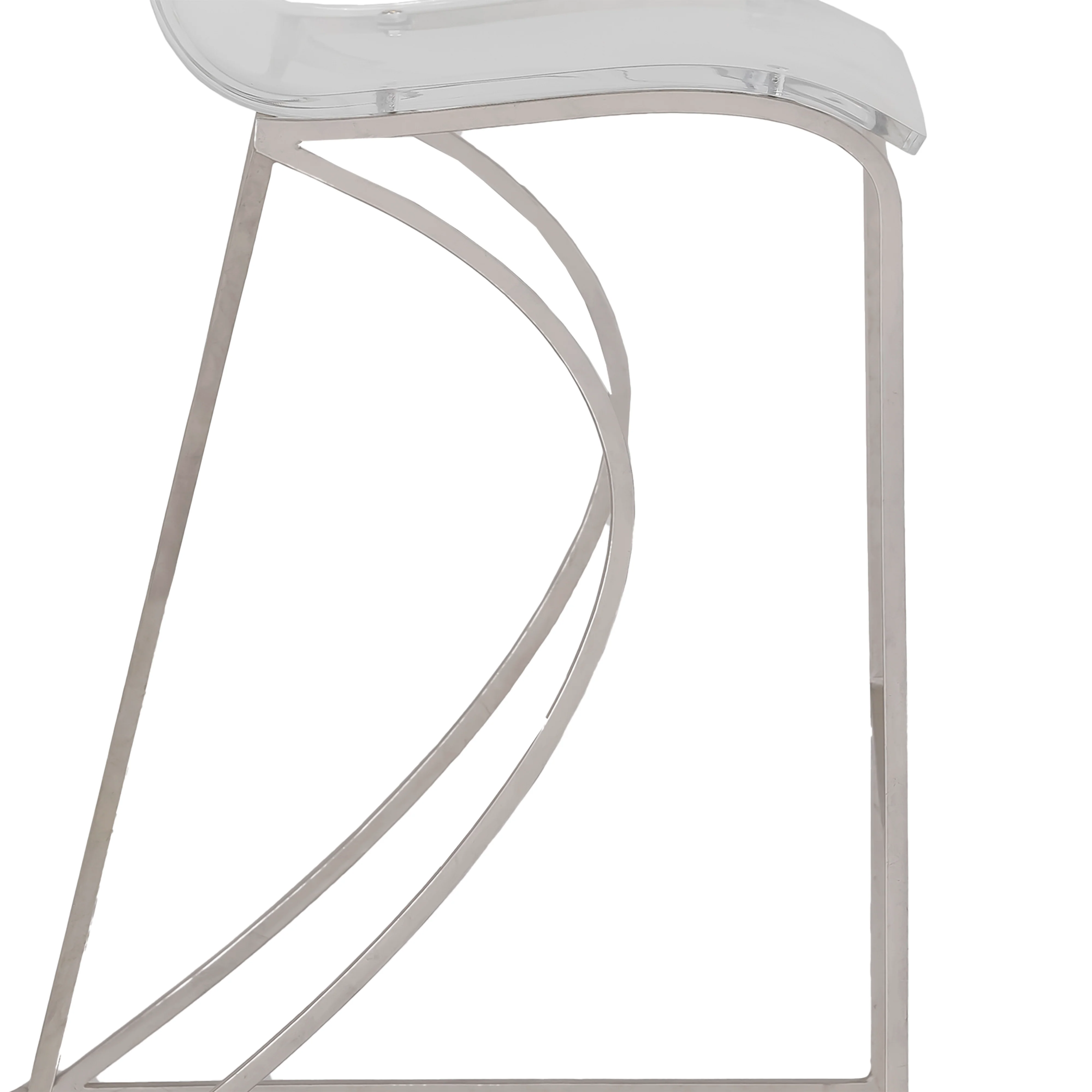 Johnson 24.75" Counter Height Stool - Silver - Image 5