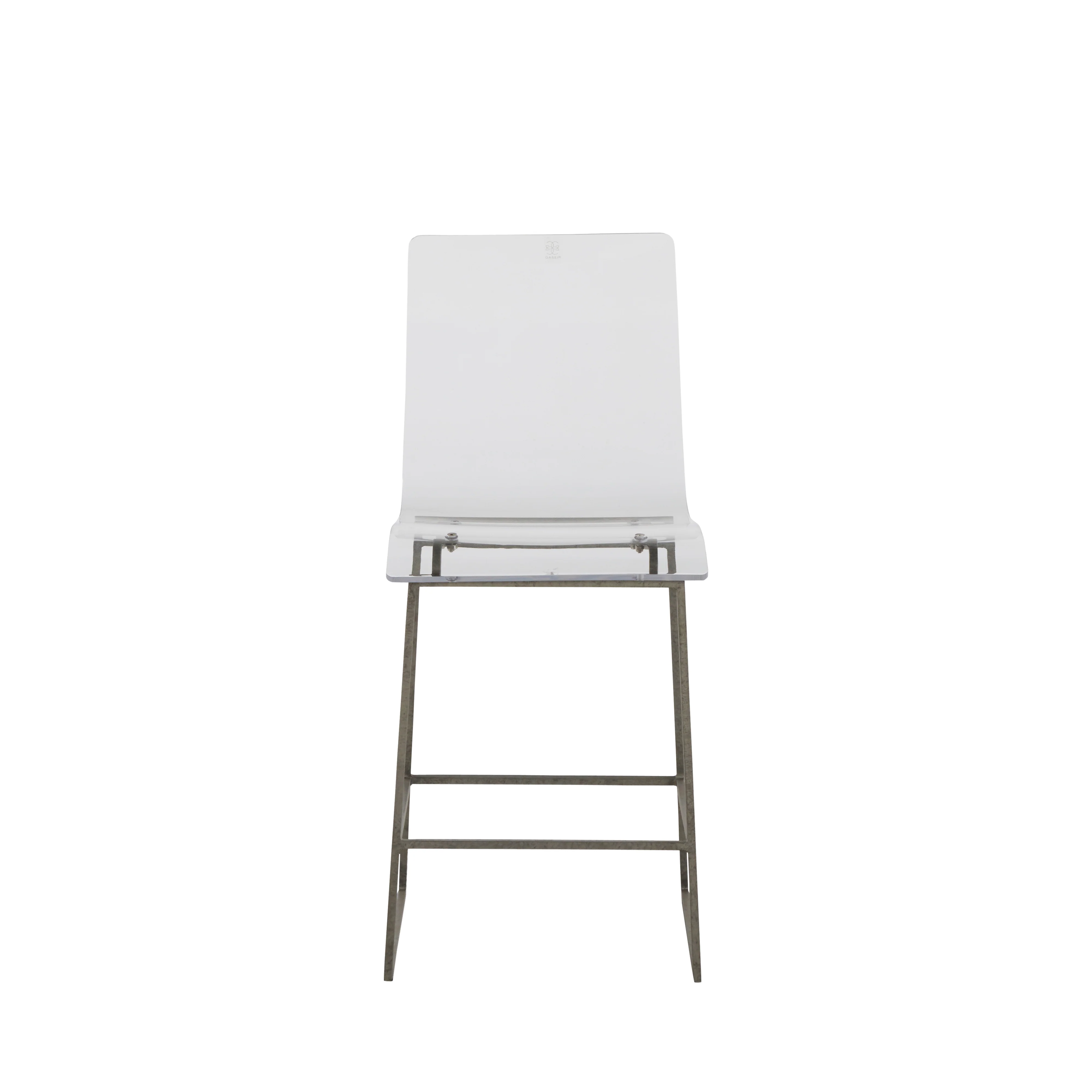 King 24.75" Counter Height Stool - Silver - Image 3