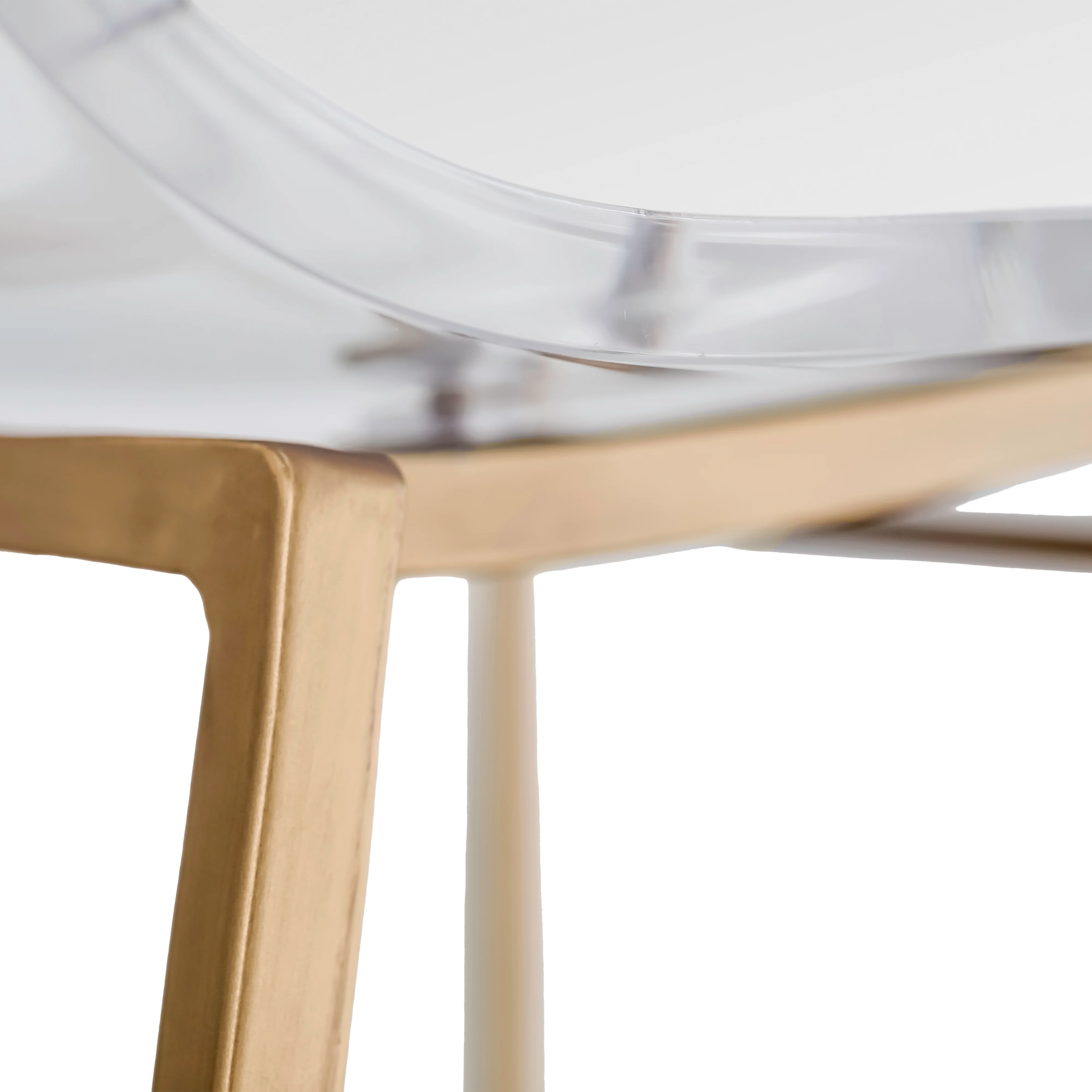 King 30.25" Bar Height Stool - Gold - Image 6