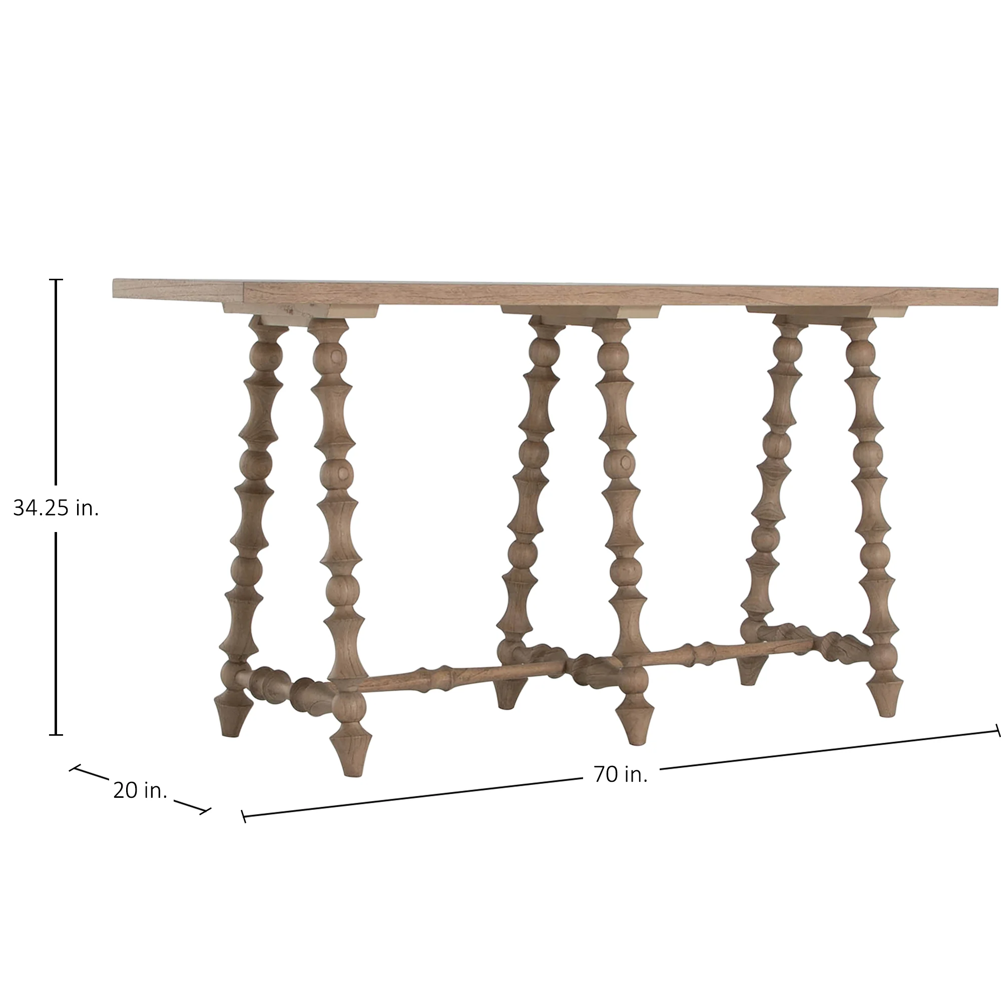 Kirkwood Console - Natural - Image 2