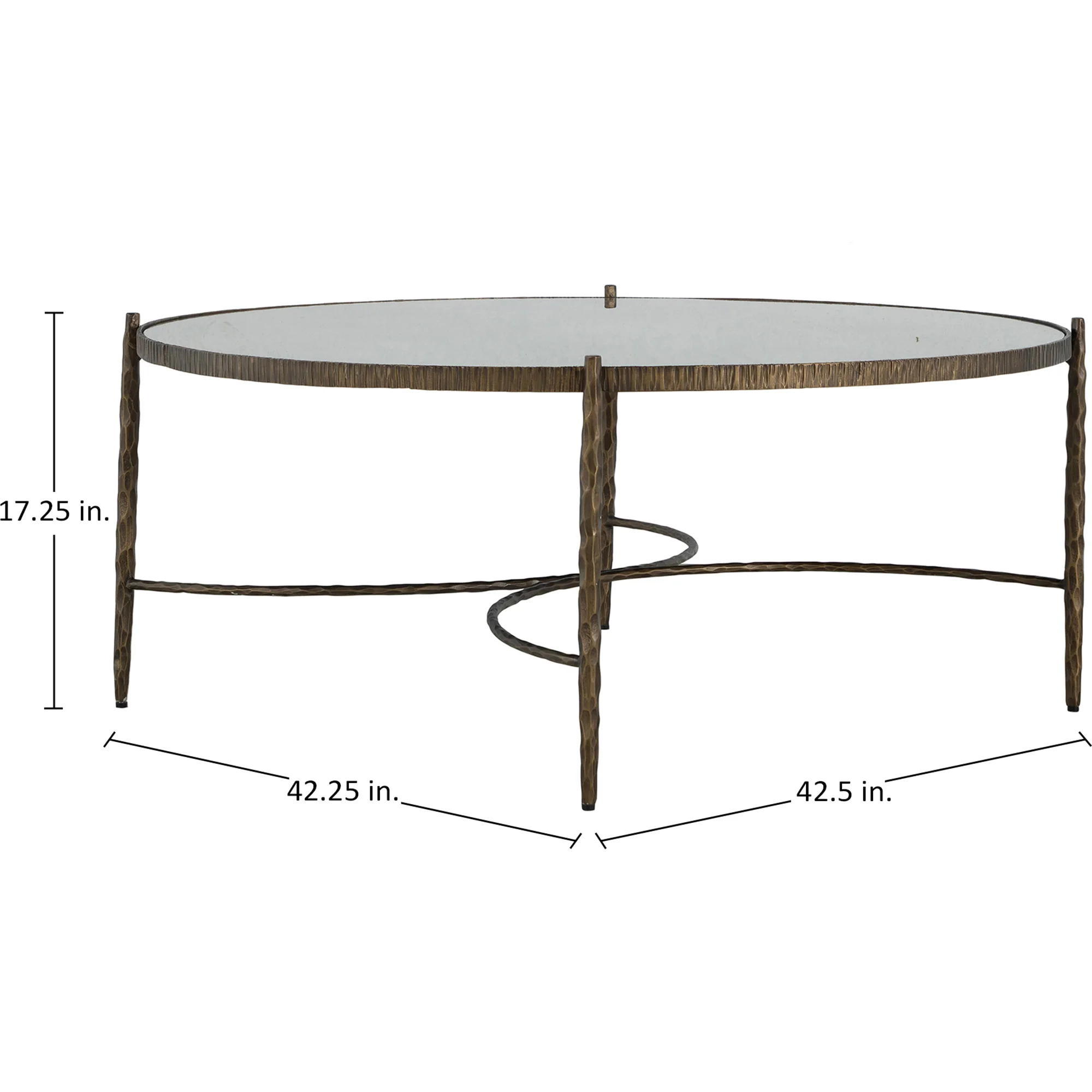 Lyra Mirrored Coffee Table - Image 2