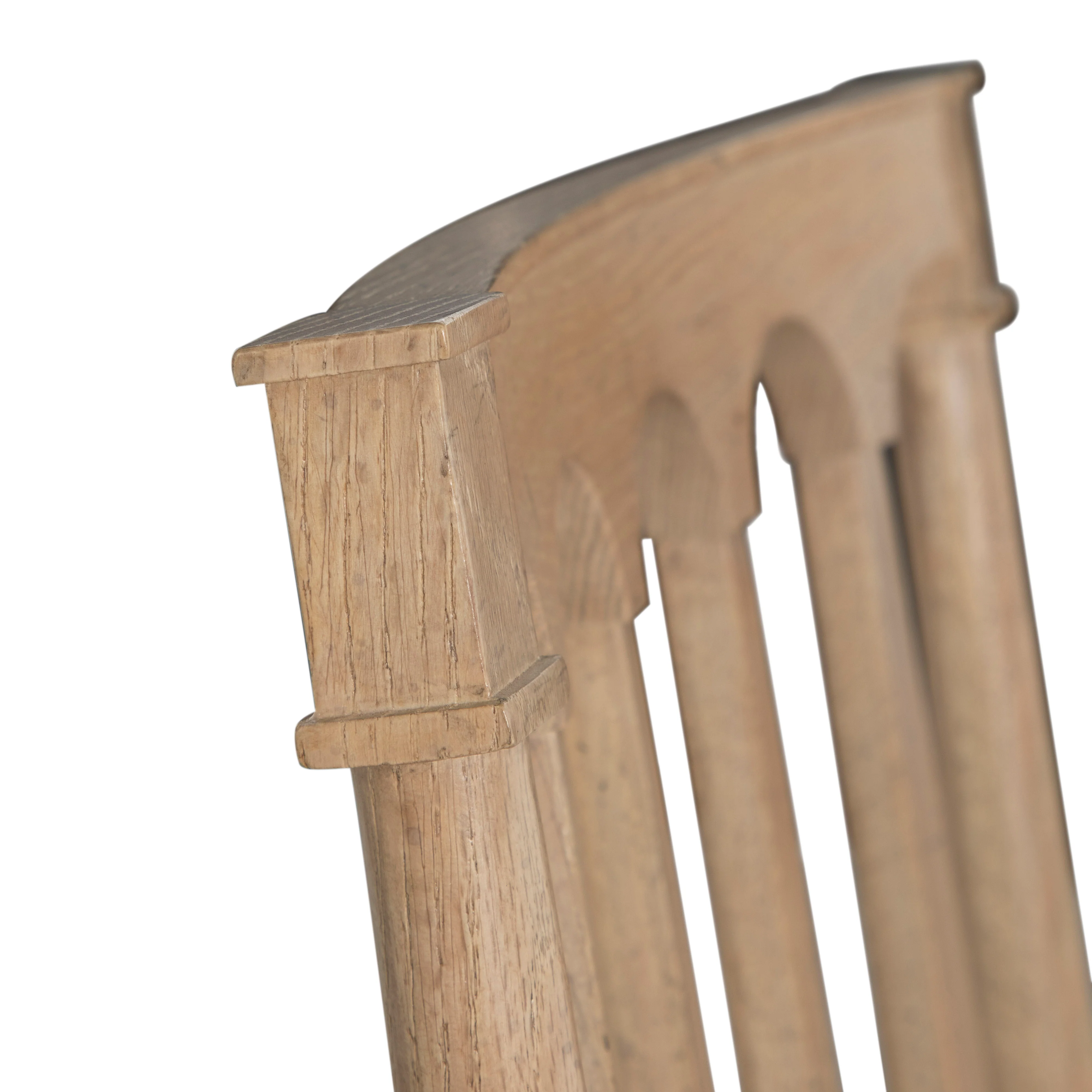 Mathis Dining Arm Chair - Rustic French Oak - Image 8