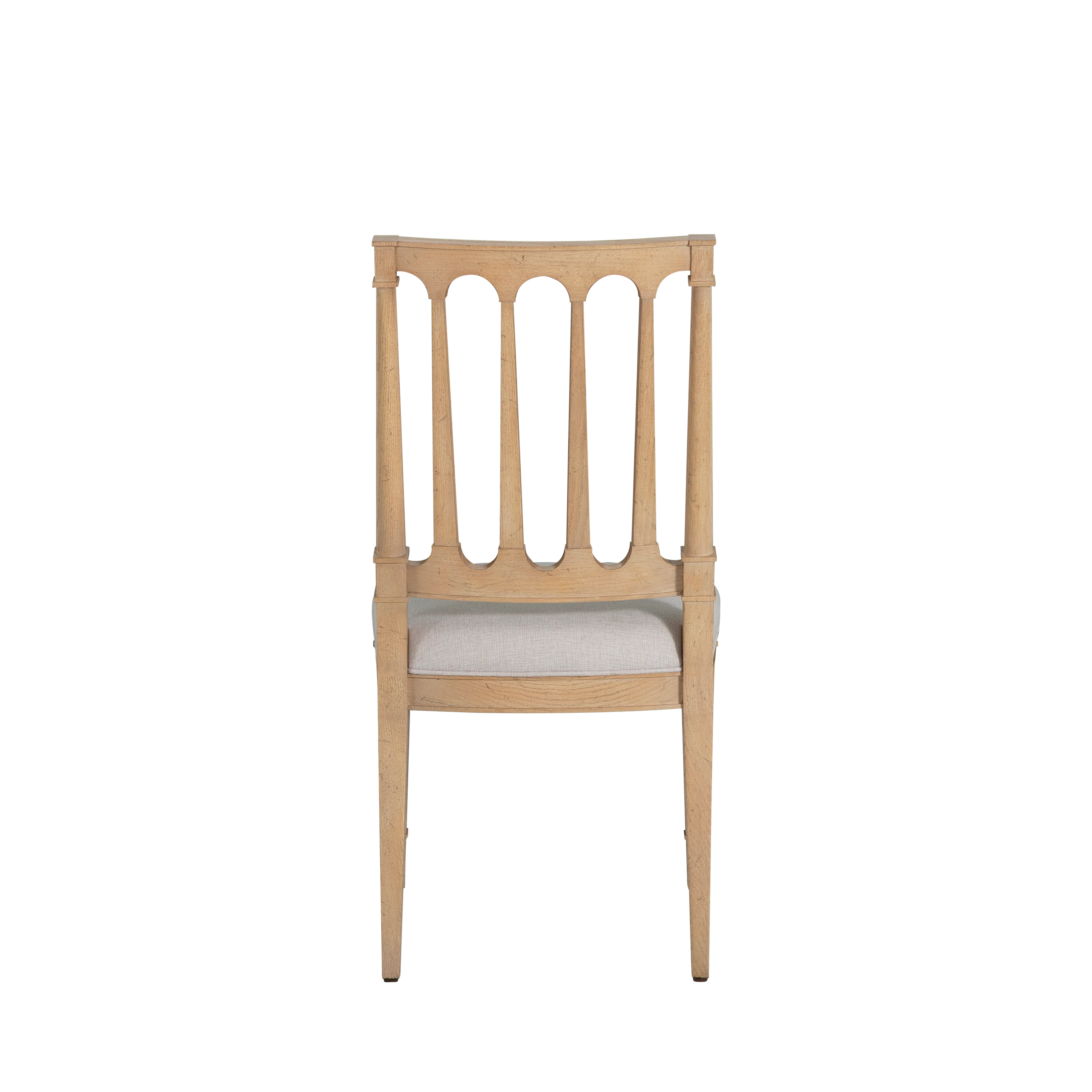 Mathis Dining Side Chair - Rustic French Oak - Image 5