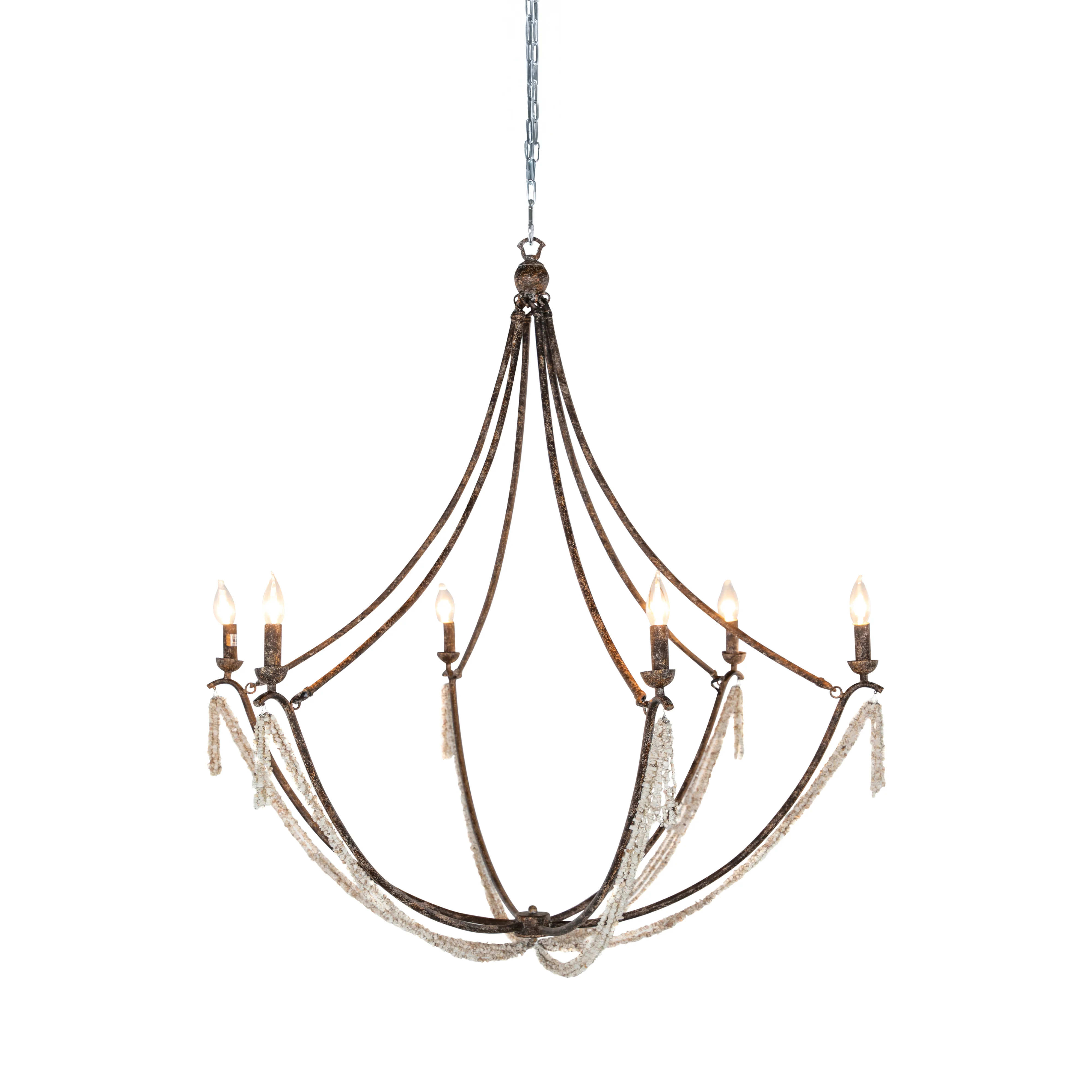 Nakita Chandelier - Brown - Image 8