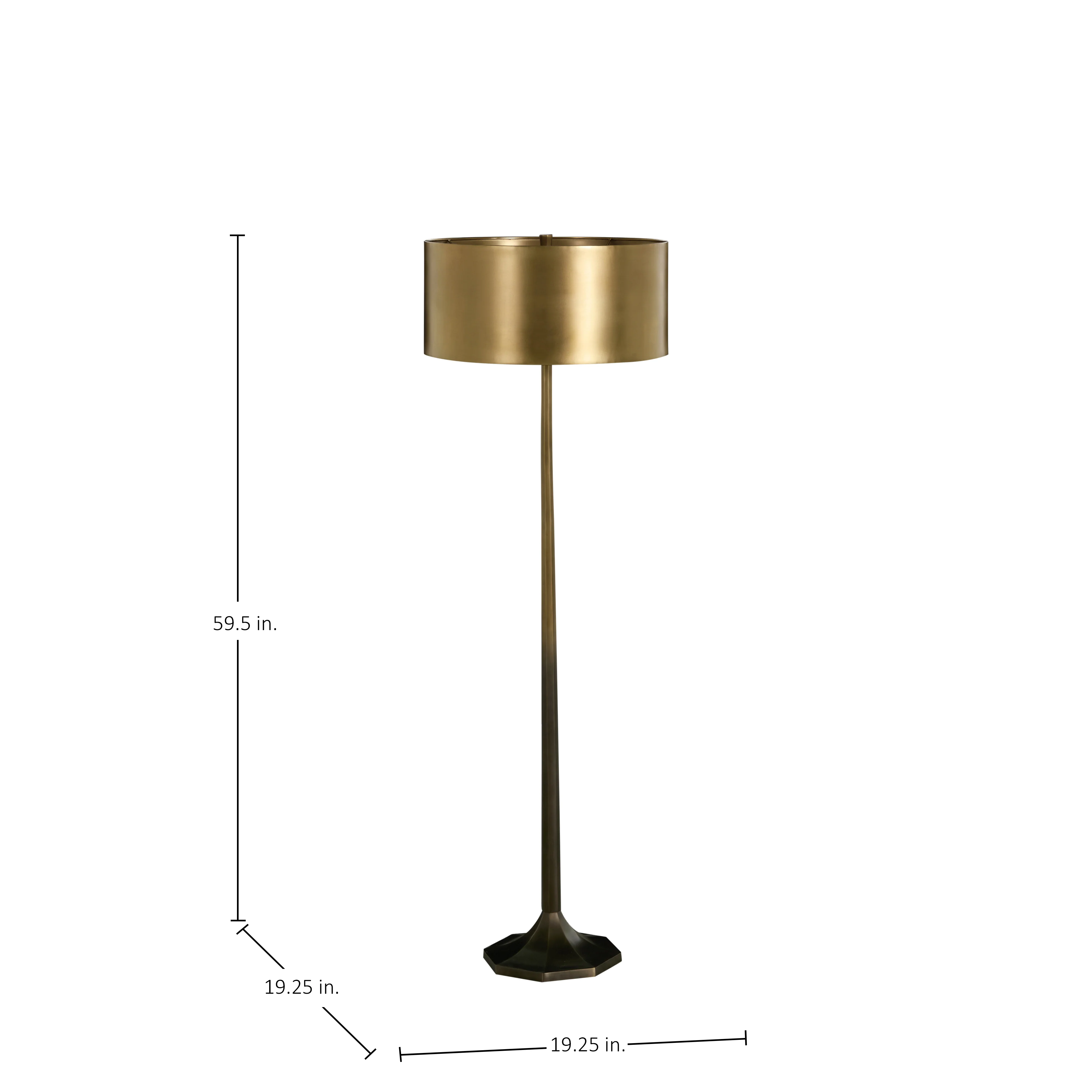 Ombre Floor Lamp - Image 2