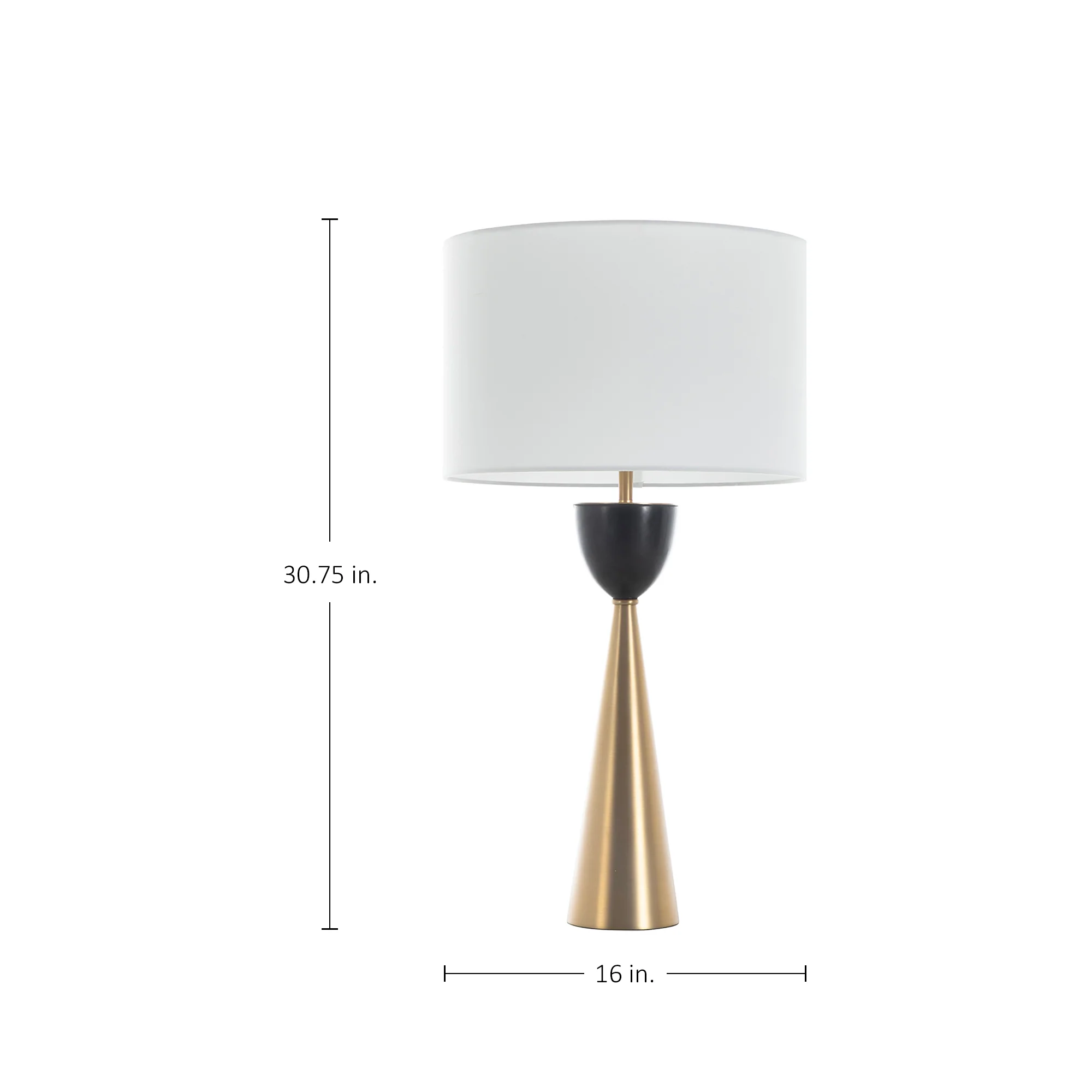 Rome Table Lamp - Black - Image 2