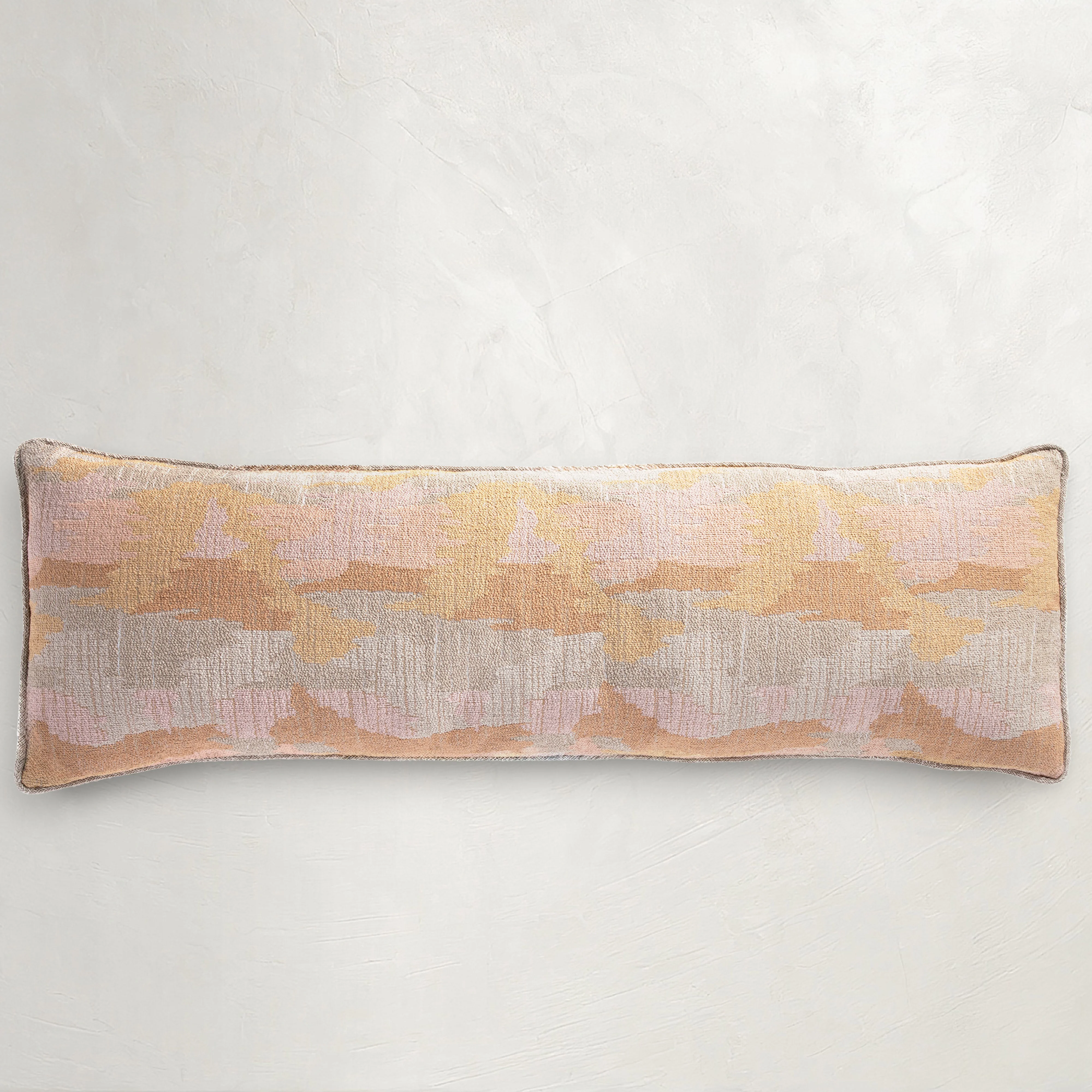 Tonal Reflections Indoor Lumbar Pillow